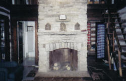 Stone Fireplace